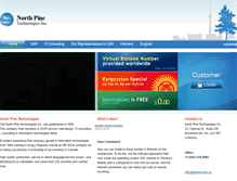 Tablet Screenshot of north-pine.ca